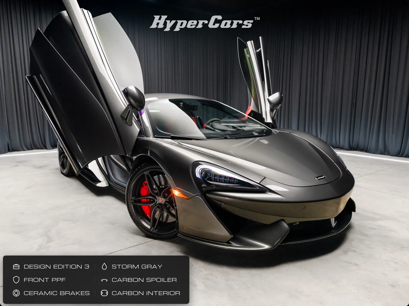 Gray 2017 McLaren 570S for sale in New Albany, IN