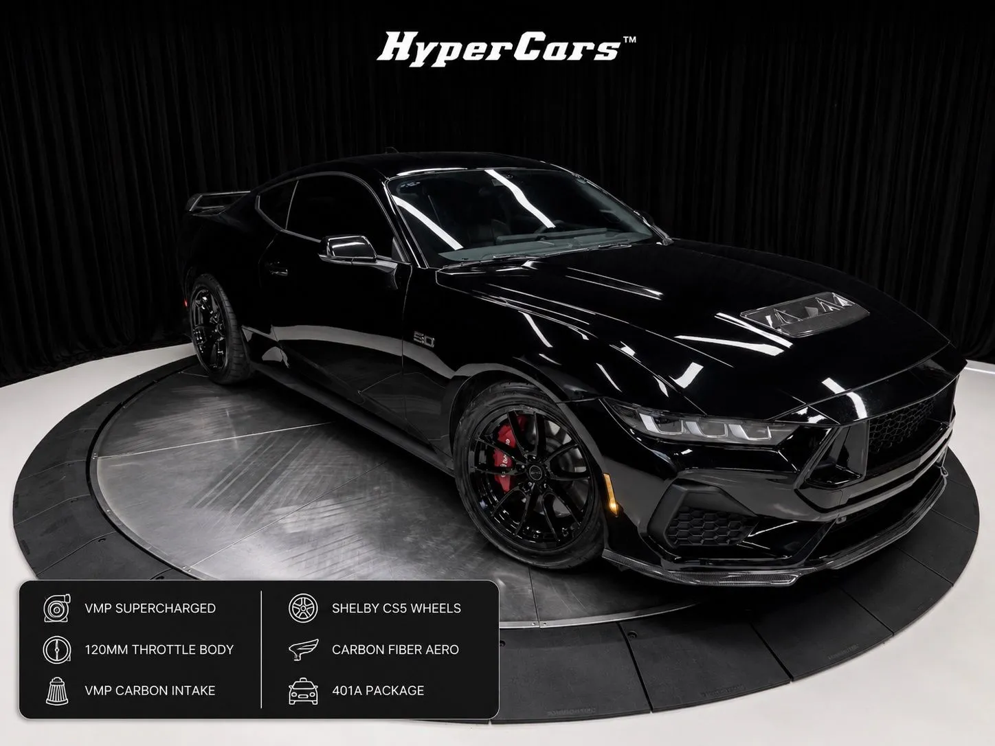 Black 2024 Ford Mustang GT Premium for sale in New Albany, IN