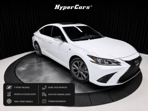 White 2021 Lexus ES 350 F Sport for sale in New Albany, IN