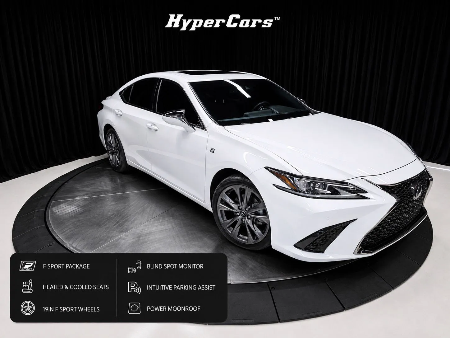 White 2021 Lexus ES 350 F Sport for sale in New Albany, IN