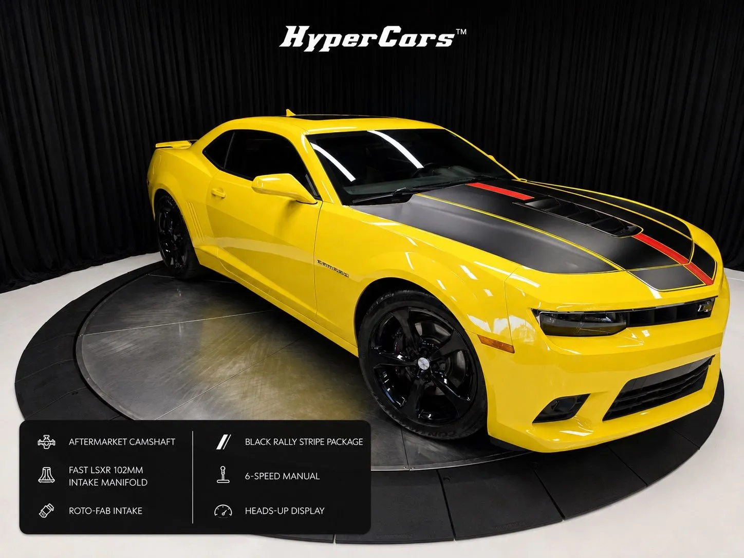 Yellow 2014 Chevrolet Camaro SS for sale in New Albany, IN