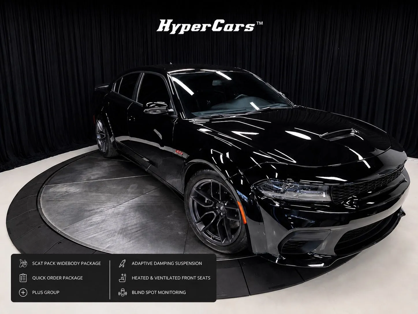 Black 2021 Dodge Charger R/T Scat Pack Widebody for sale in New Albany, IN
