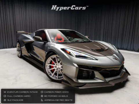 Gray 2024 Chevrolet Corvette Z06 for sale in New Albany, IN