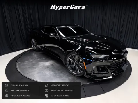 Black 2021 Chevrolet Camaro ZL1 for sale in New Albany, IN