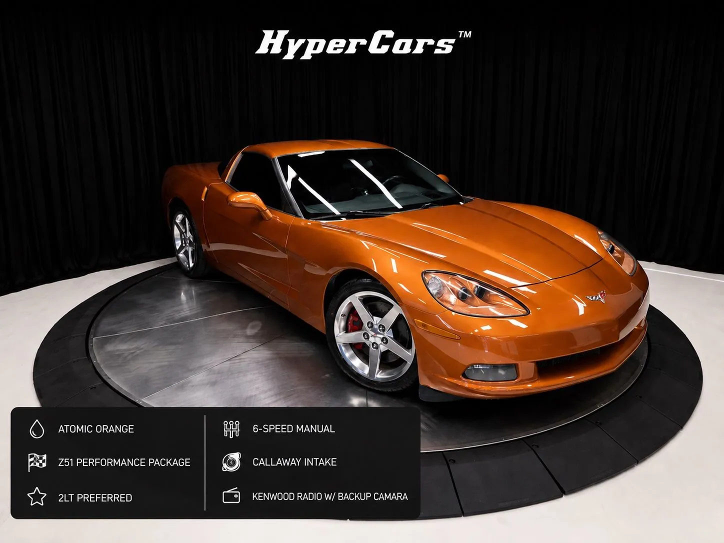 Orange 2007 Chevrolet Corvette for sale in New Albany, IN