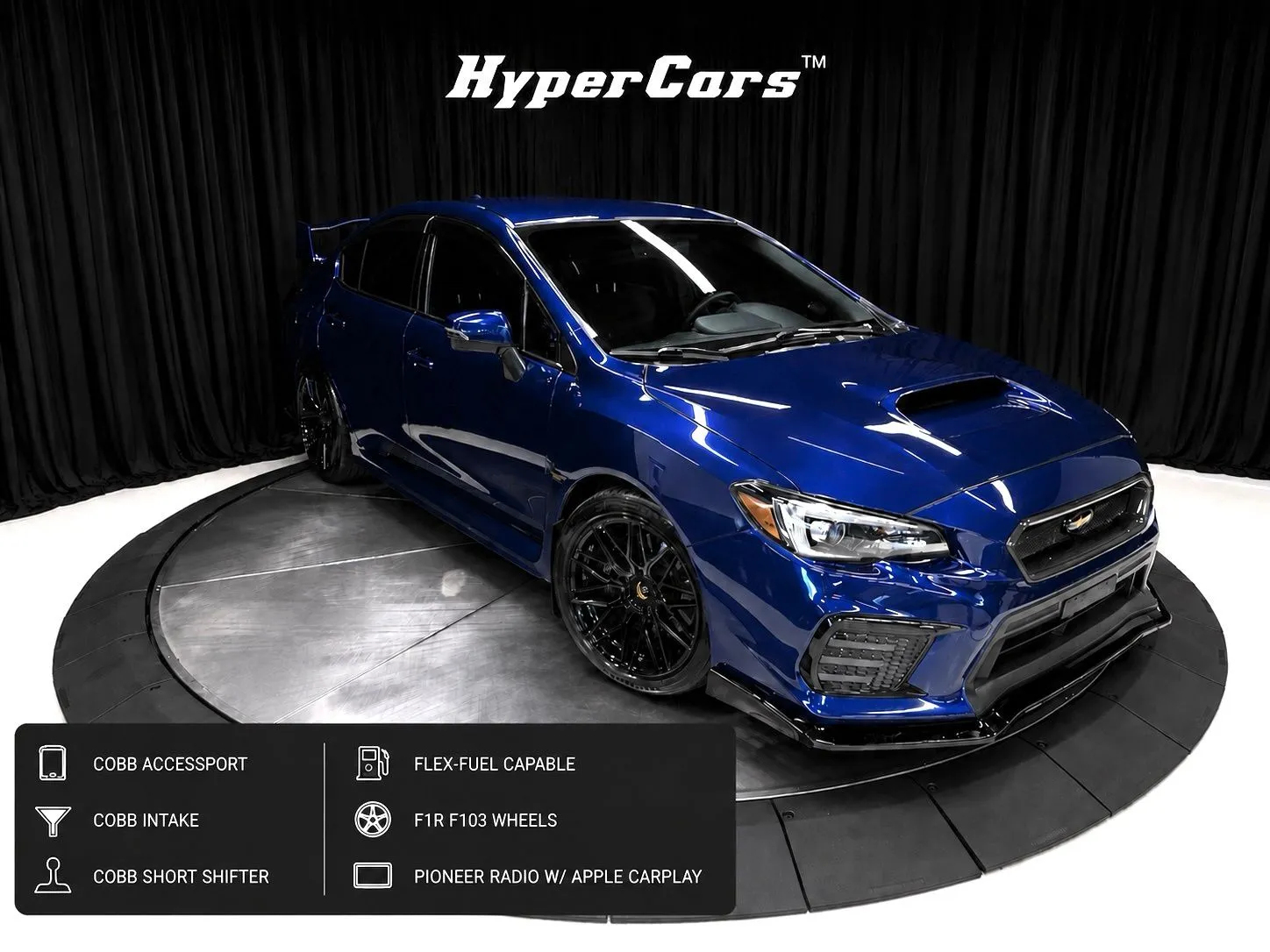 Blue 2019 Subaru WRX STi for sale in New Albany, IN