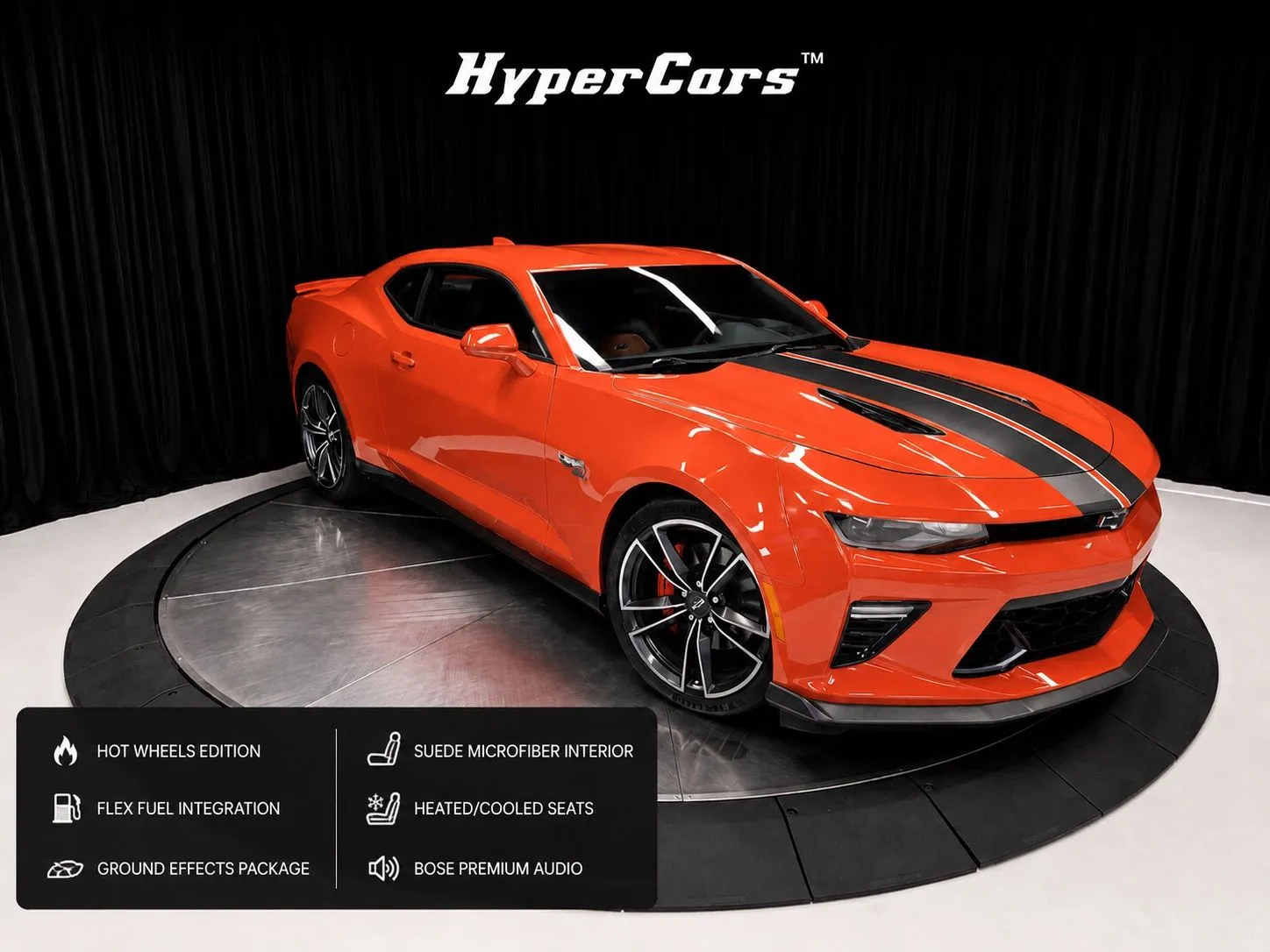 Orange 2018 Chevrolet Camaro SS for sale in New Albany, IN