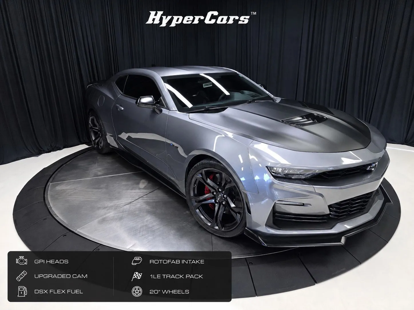 Gray 2021 Chevrolet Camaro SS for sale in New Albany, IN