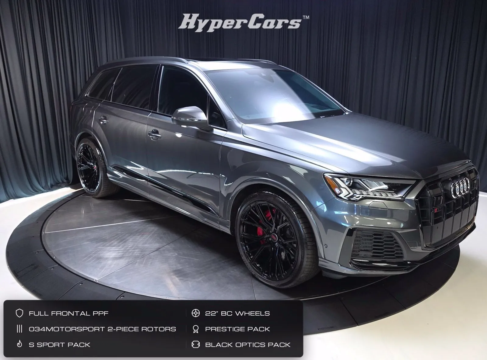 Gray 2023 Audi SQ7 Prestige for sale in New Albany, IN