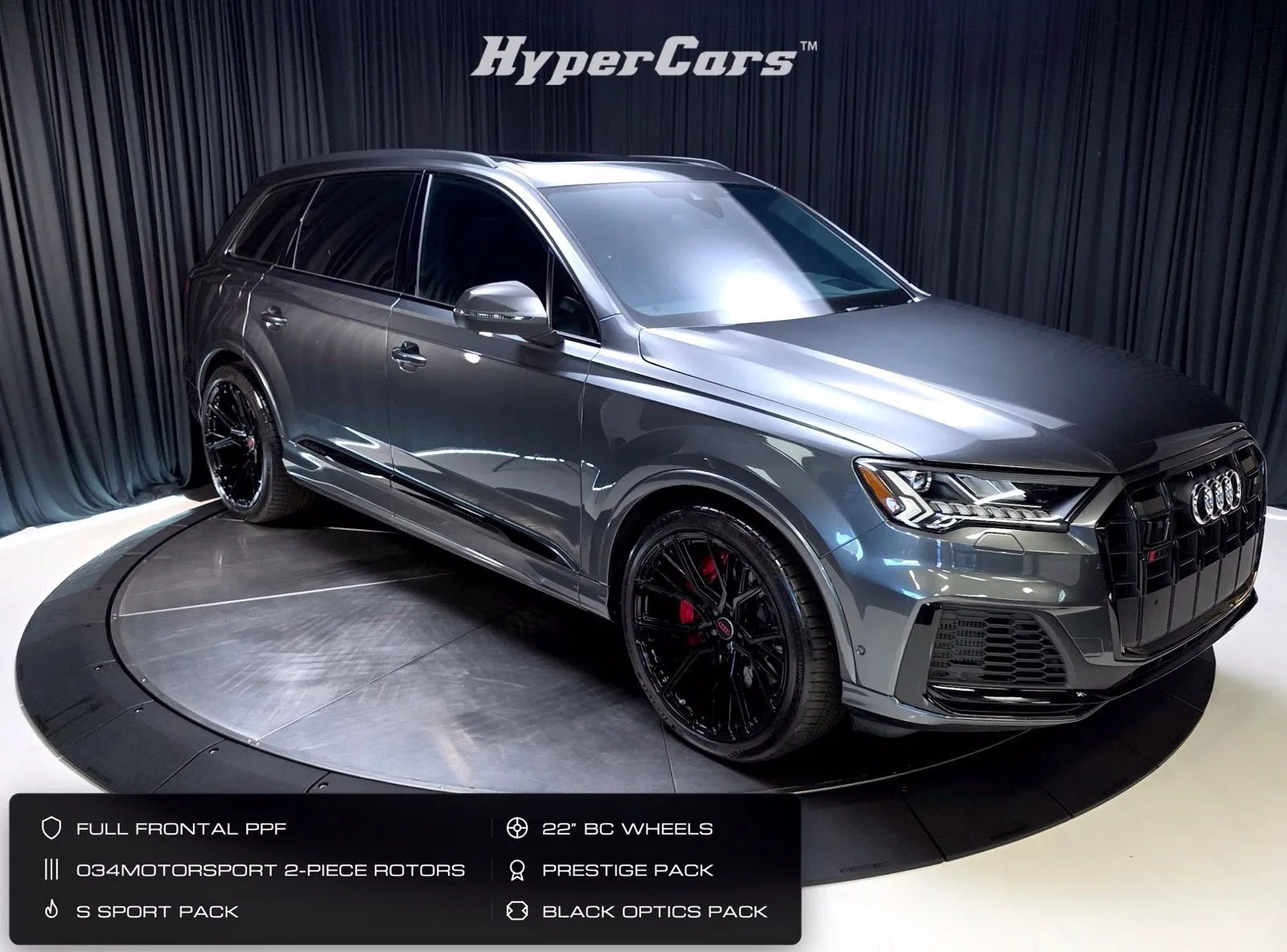 Gray 2023 Audi SQ7 Prestige for sale in New Albany, IN