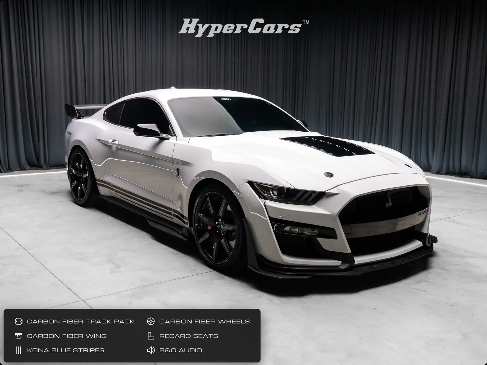White 2021 Ford Mustang Shelby GT500 for sale in New Albany, IN