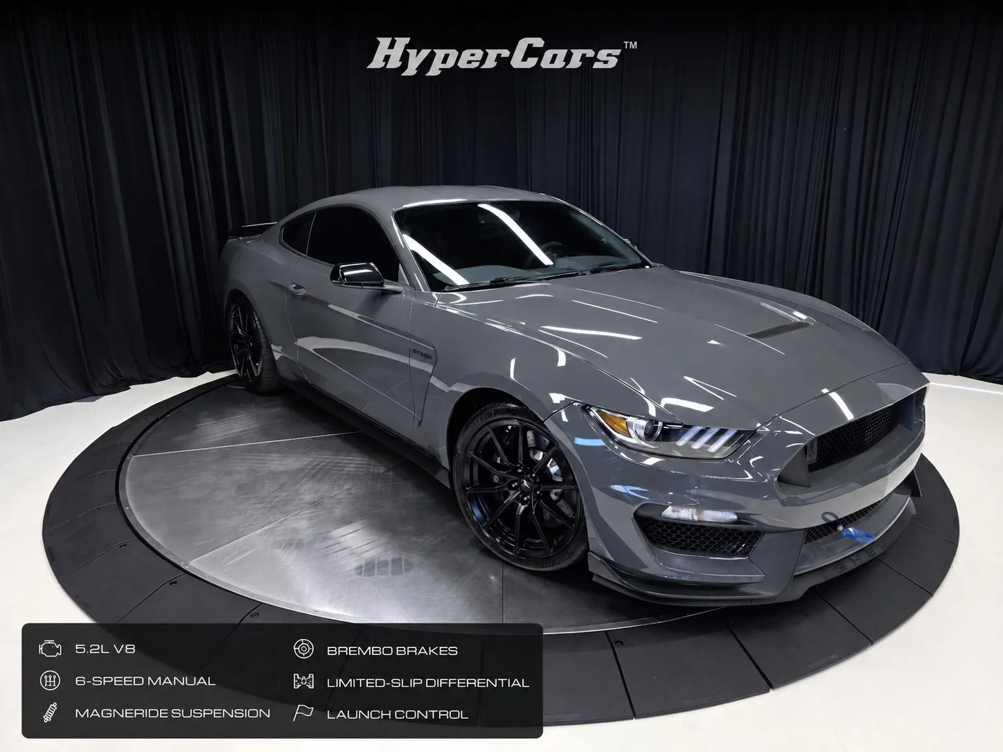 Gray 2018 Ford Mustang Shelby GT350 for sale in New Albany, IN