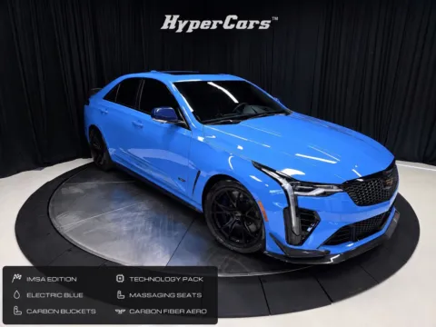 Blue 2023 Cadillac CT4 V-Series for sale in New Albany, IN