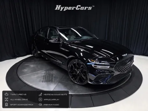 Black 2022 Genesis G70 3.3T for sale in New Albany, IN