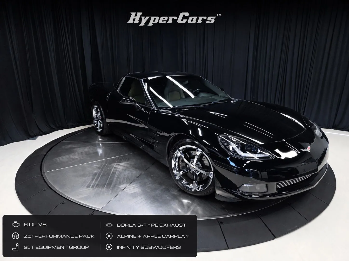 Black 2006 Chevrolet Corvette for sale in New Albany, IN