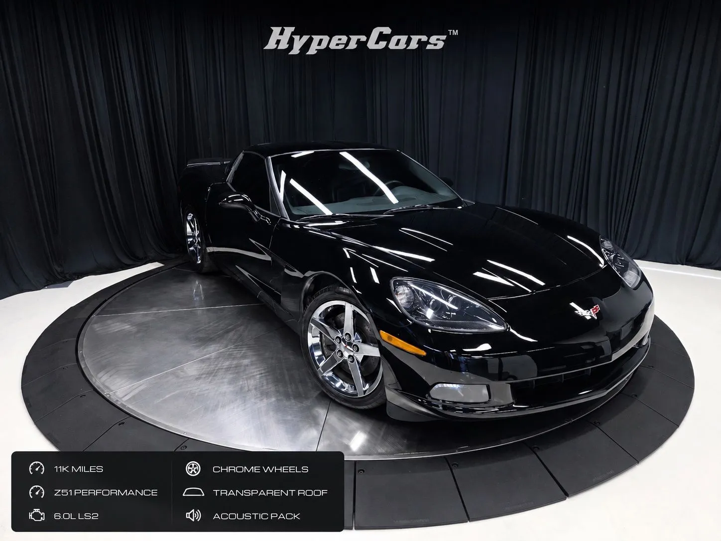 Black 2007 Chevrolet Corvette for sale in New Albany, IN