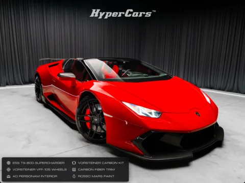 Red 2017 Lamborghini Huracan LP 610-4 Spyder for sale in New Albany, IN
