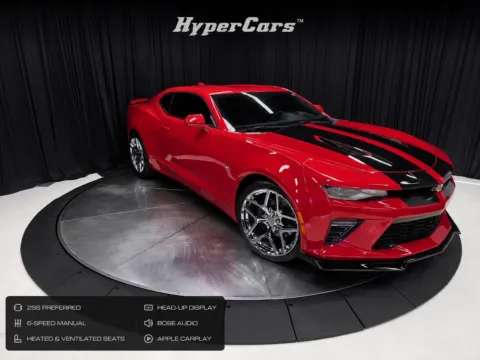 Red 2016 Chevrolet Camaro SS for sale in New Albany, IN
