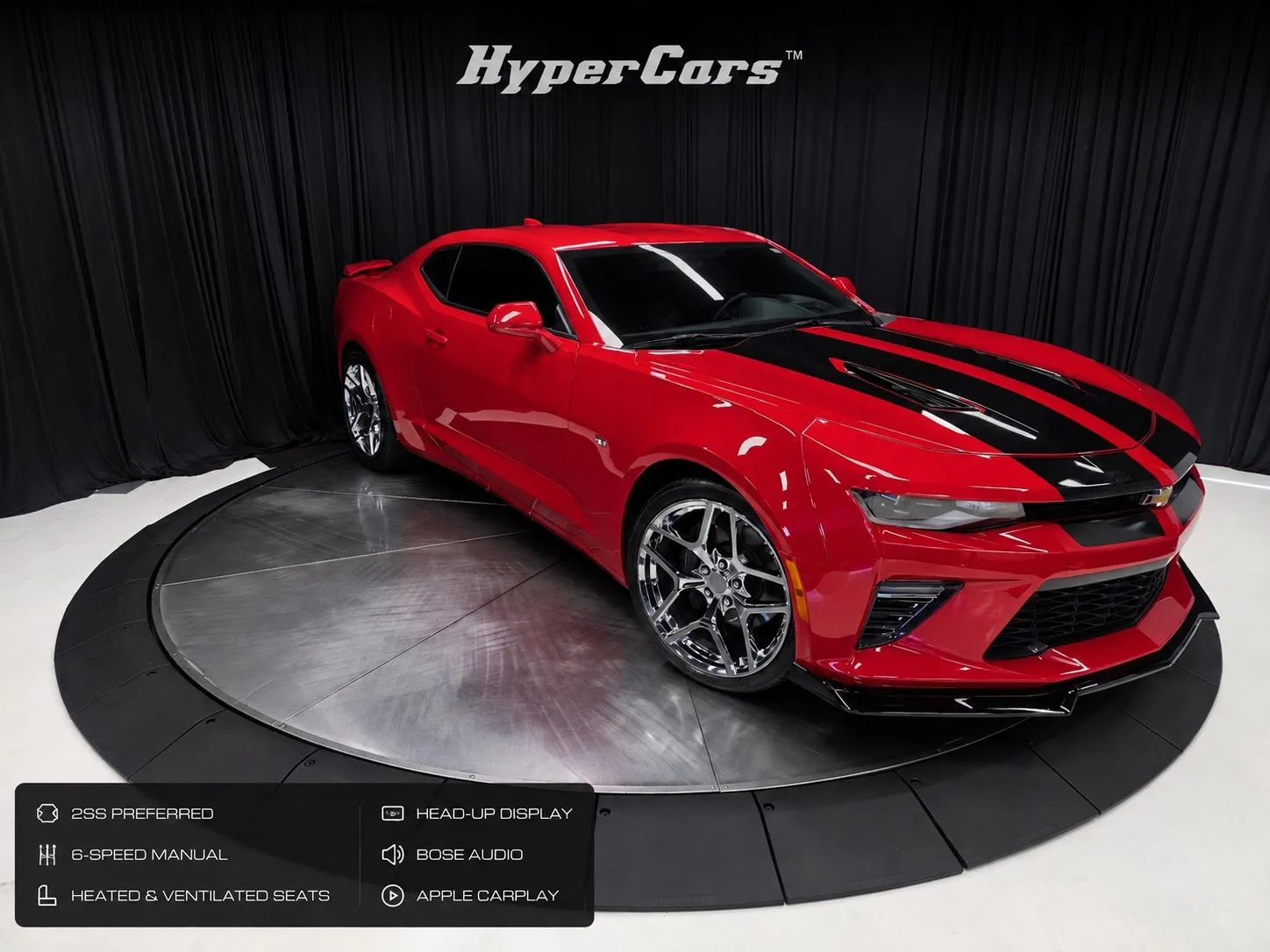 Red 2016 Chevrolet Camaro SS for sale in New Albany, IN