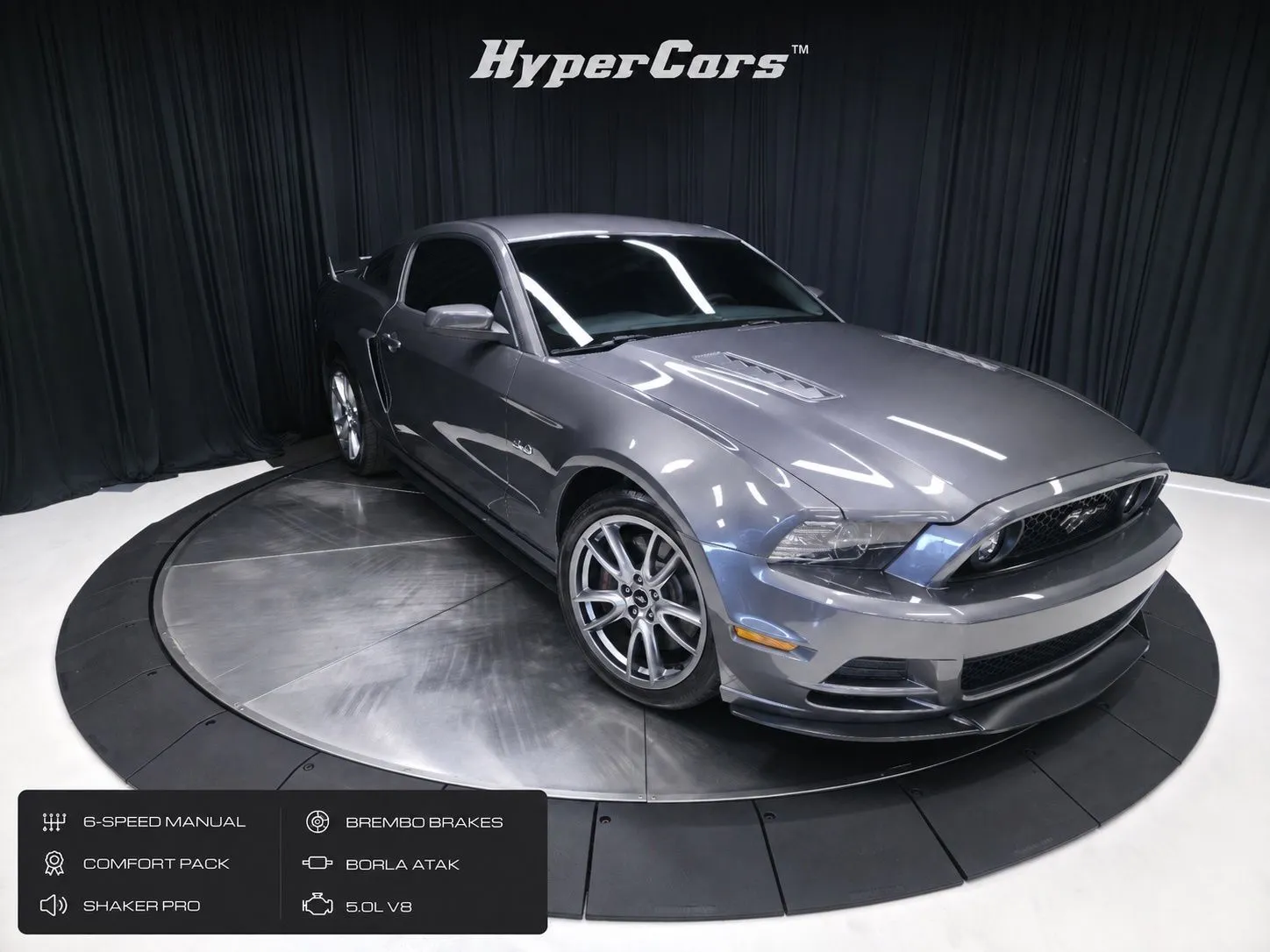 Gray 2014 Ford Mustang GT Premium for sale in New Albany, IN