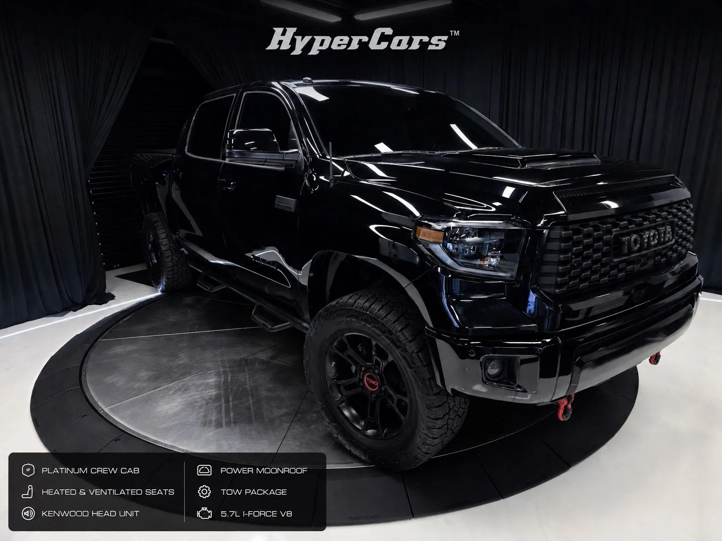 Black 2014 Toyota Tundra Platinum for sale in New Albany, IN