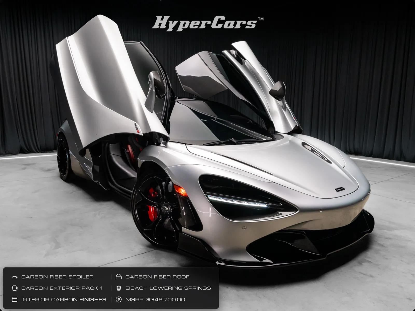 Silver 2019 McLaren 720S Performance for sale in New Albany, IN