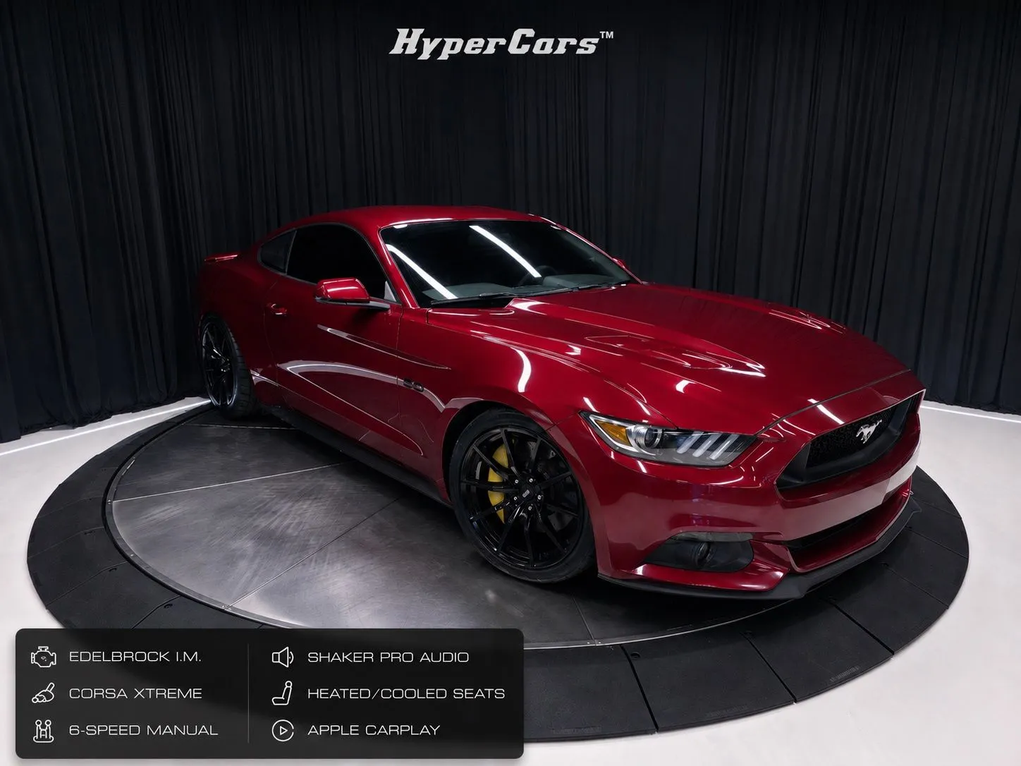 Red 2015 Ford Mustang GT Premium for sale in New Albany, IN