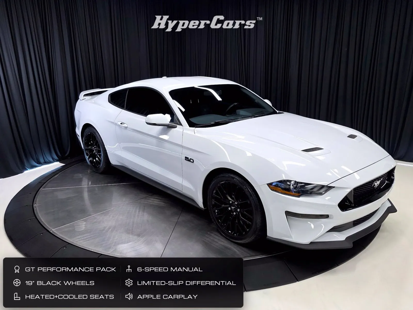 White 2018 Ford Mustang GT Premium for sale in New Albany, IN