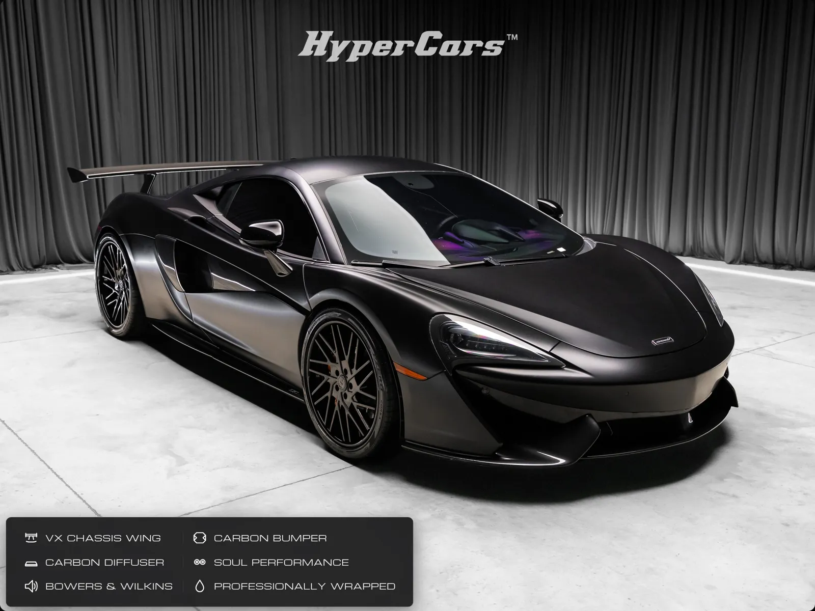 Black 2016 McLaren 570S for sale in New Albany, IN