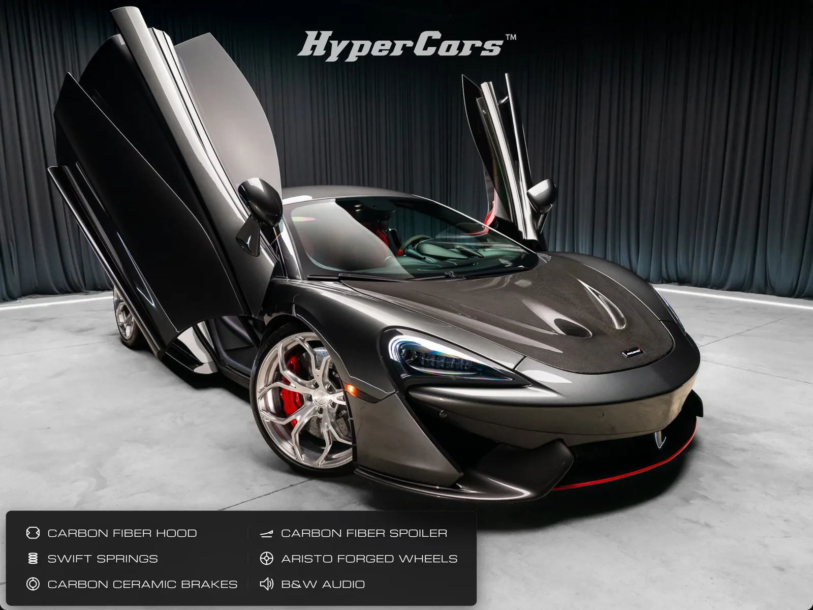 Gray 2017 McLaren 570S for sale in New Albany, IN