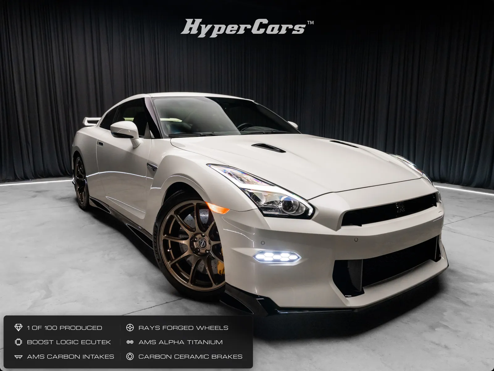 White 2024 Nissan GT-R T-spec for sale in New Albany, IN