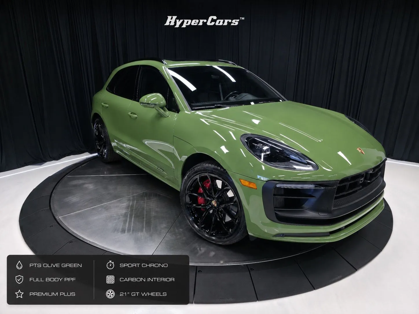 Green 2022 Porsche Macan GTS for sale in New Albany, IN