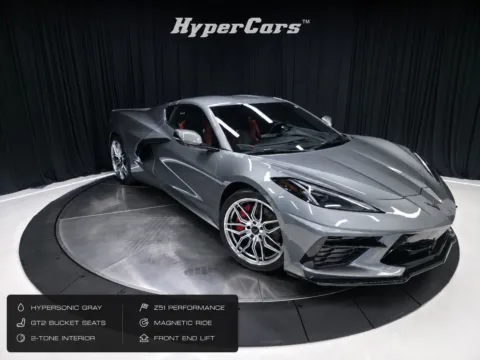 Gray 2022 Chevrolet Corvette Stingray for sale in New Albany, IN