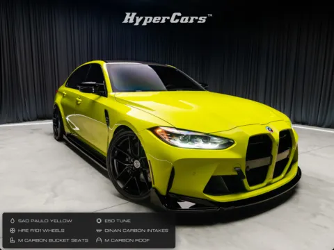 Yellow 2023 BMW M3 for sale in New Albany, IN