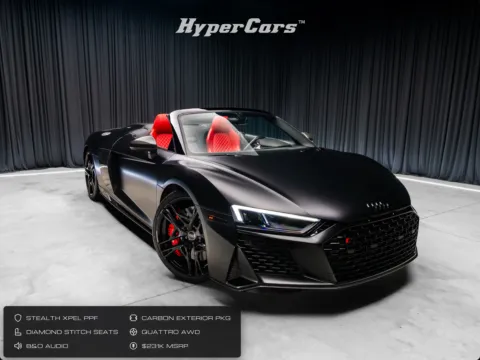 Black 2022 Audi R8 V10 performance for sale in New Albany, IN