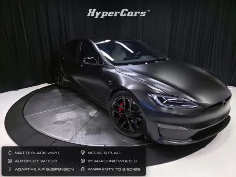 Black 2021 Tesla Model S Plaid for sale in New Albany, IN