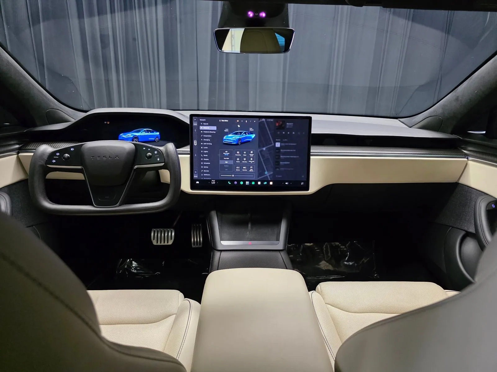 Another view of 2021 Tesla Model S Plaid for sale in New Albany, IN at HyperCars