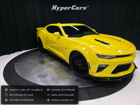 Yellow 2017 Chevrolet Camaro SS for sale in New Albany, IN