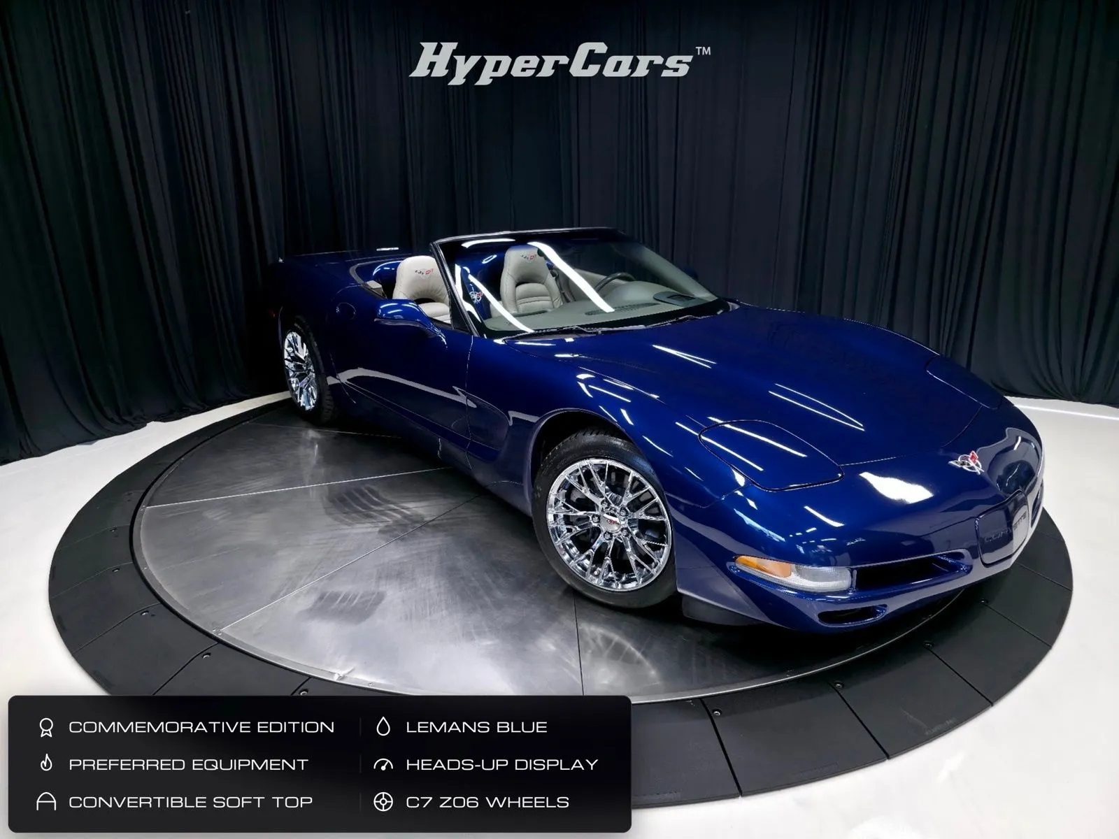 Blue 2004 Chevrolet Corvette for sale in New Albany, IN