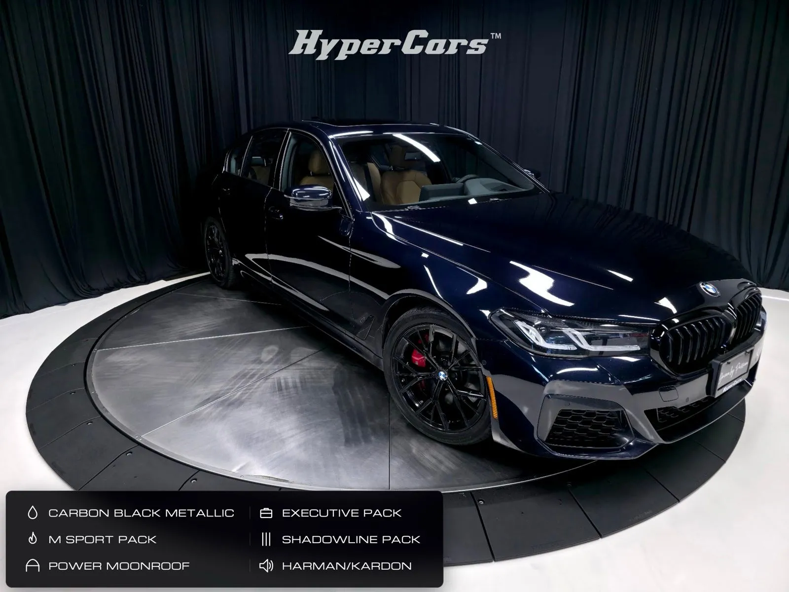 Black 2021 BMW 5 Series 540i xDrive for sale in New Albany, IN
