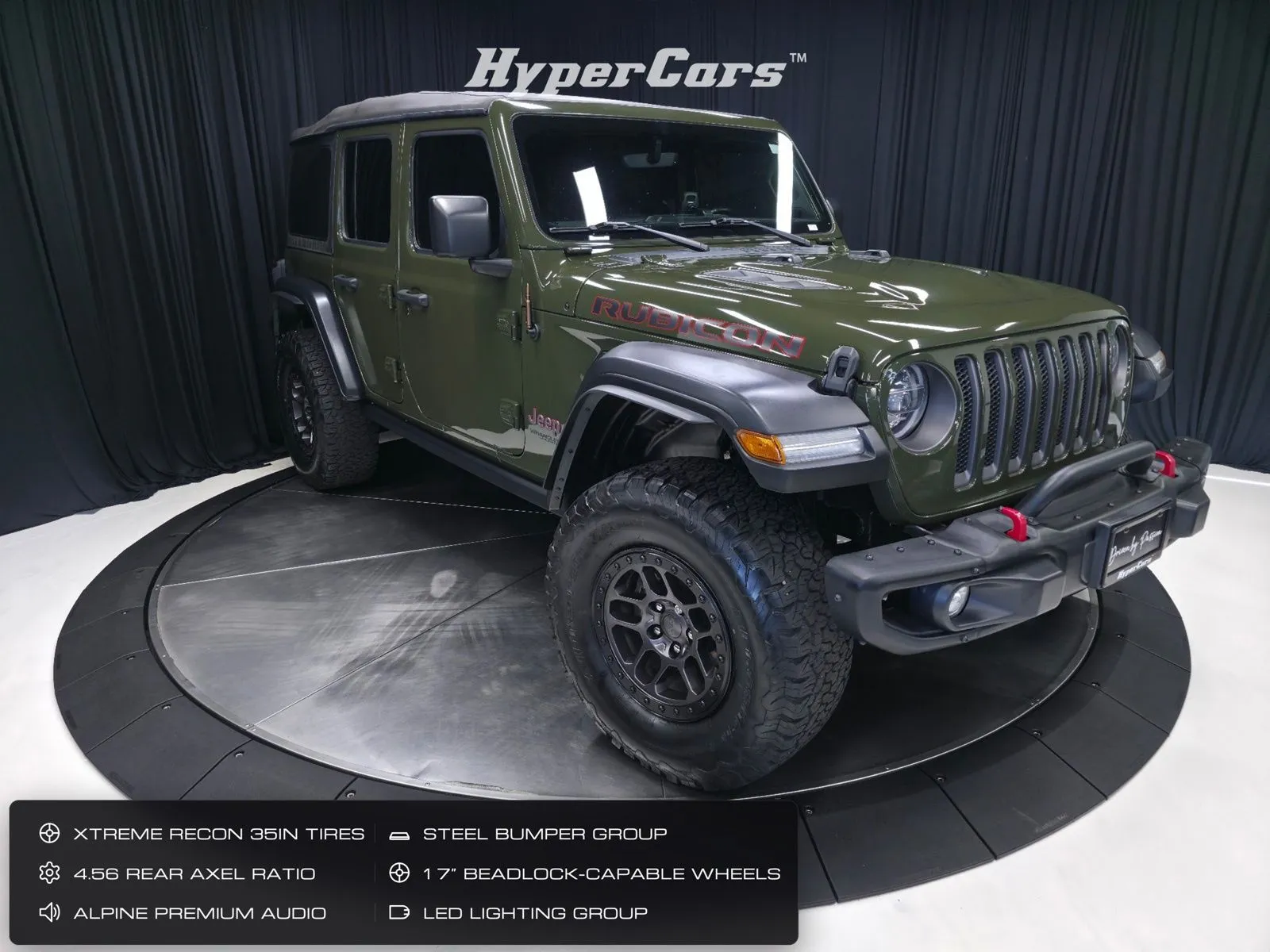 Green 2021 Jeep Wrangler Unlimited Rubicon for sale in New Albany, IN
