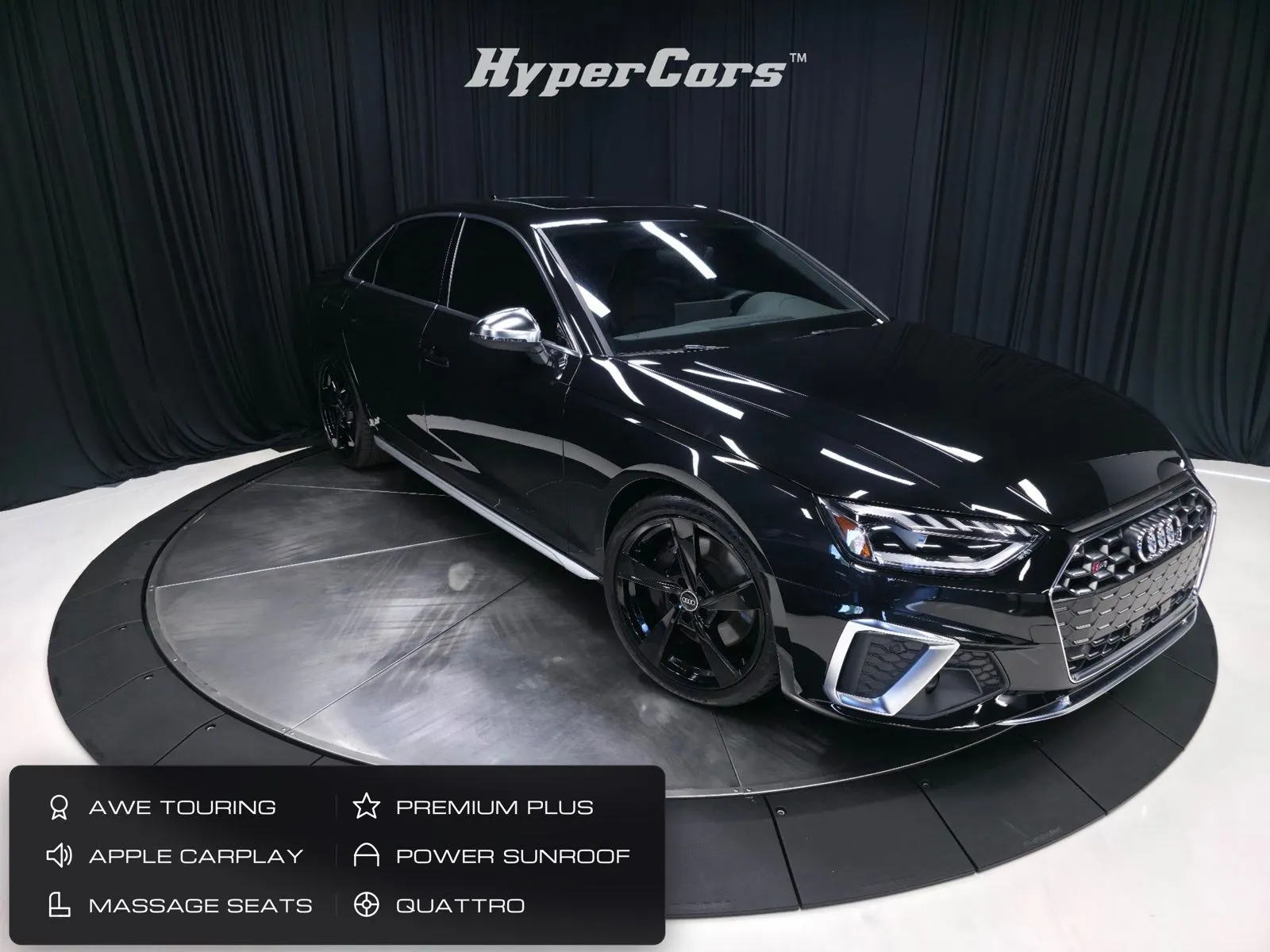 Black 2023 Audi S4 3.0T Premium Plus for sale in New Albany, IN