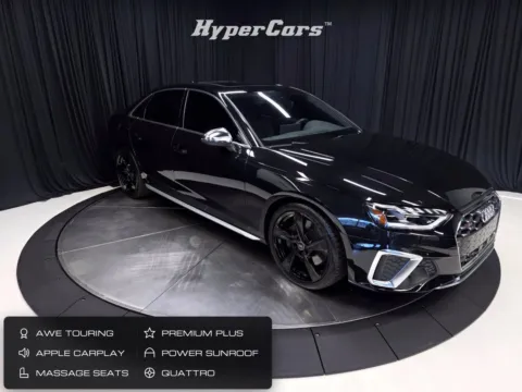 Black 2023 Audi S4 3.0T Premium Plus for sale in New Albany, IN