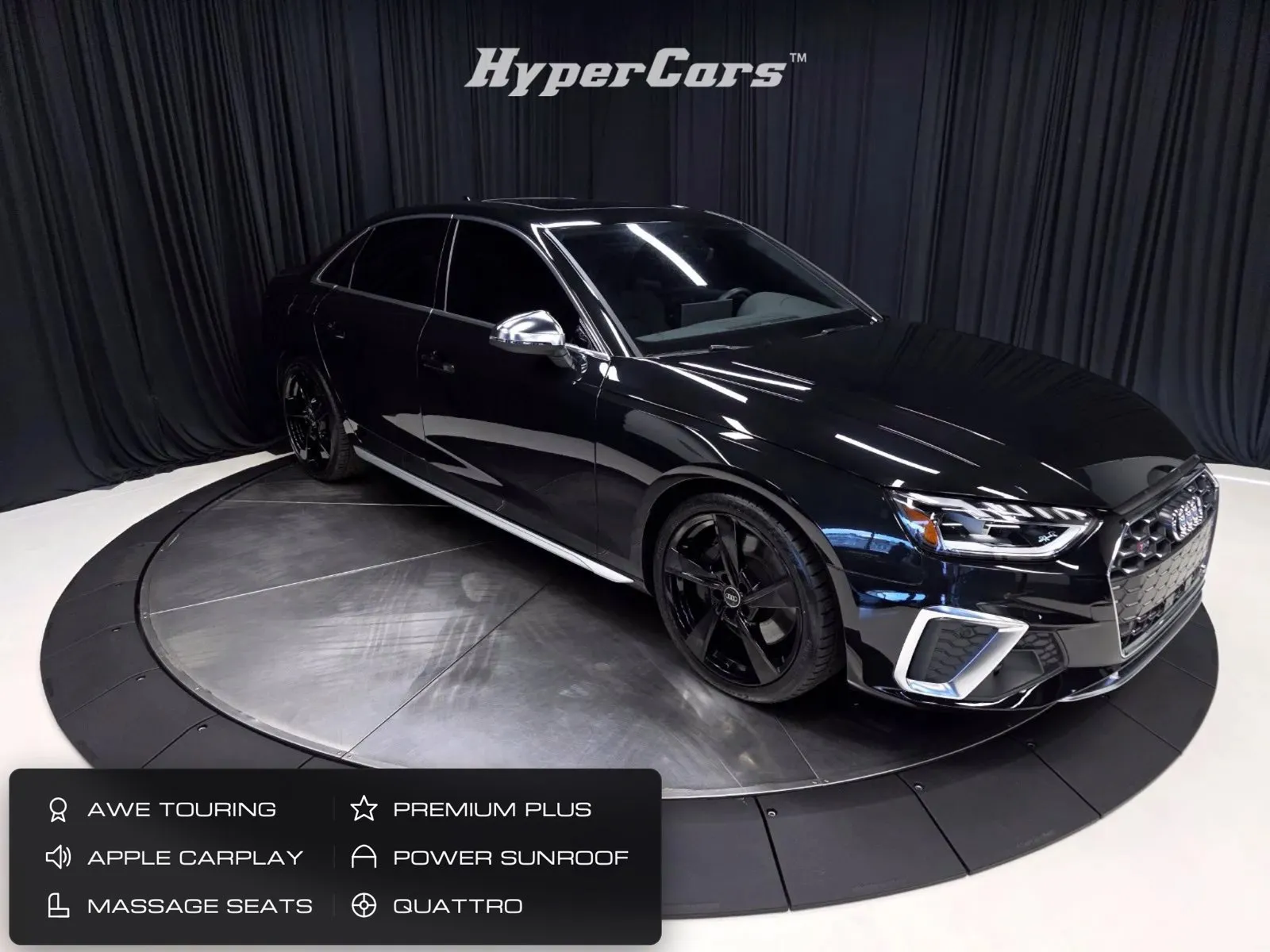Black 2023 Audi S4 3.0T Premium Plus for sale in New Albany, IN