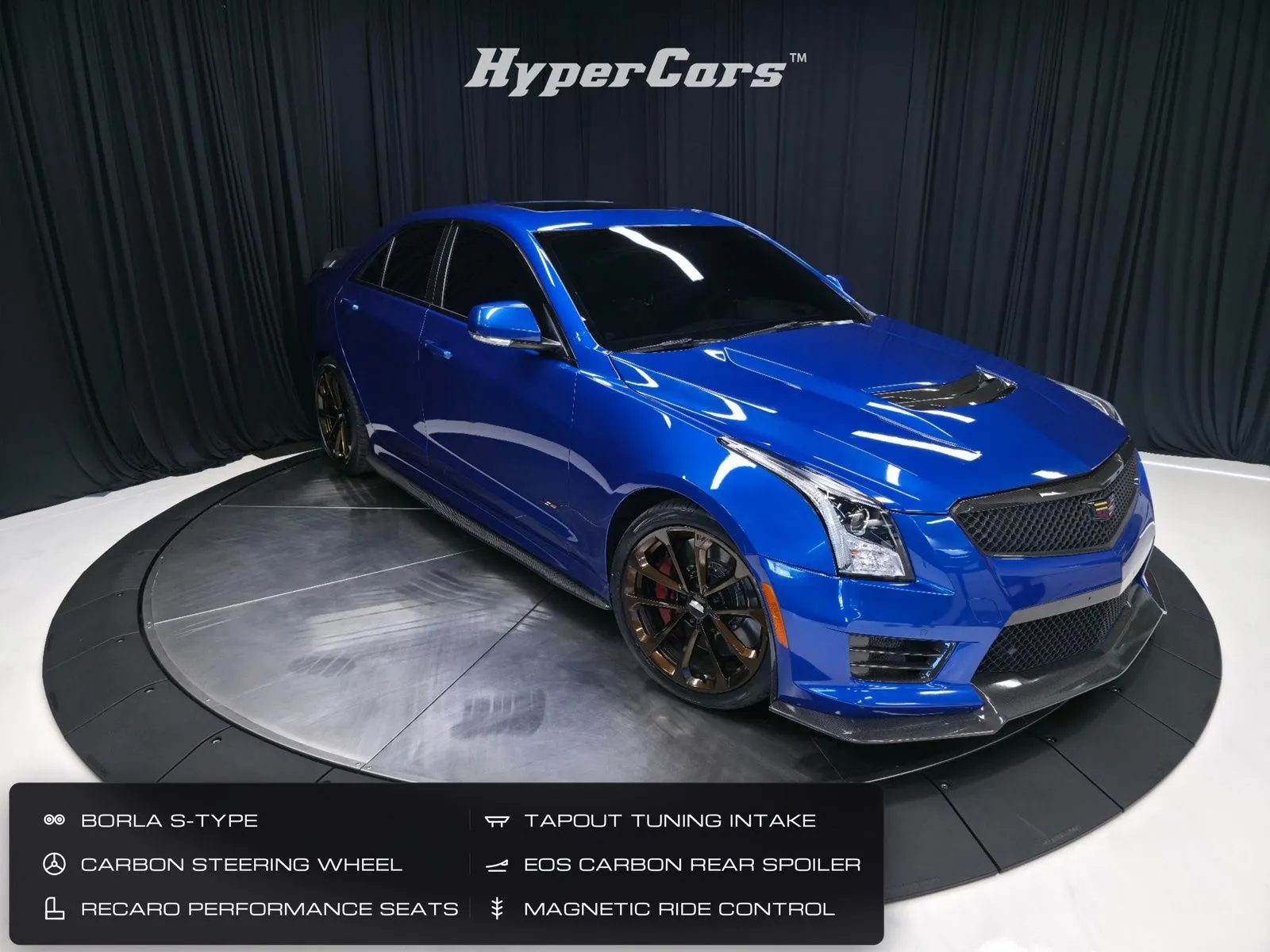 Blue 2018 Cadillac ATS-V for sale in New Albany, IN