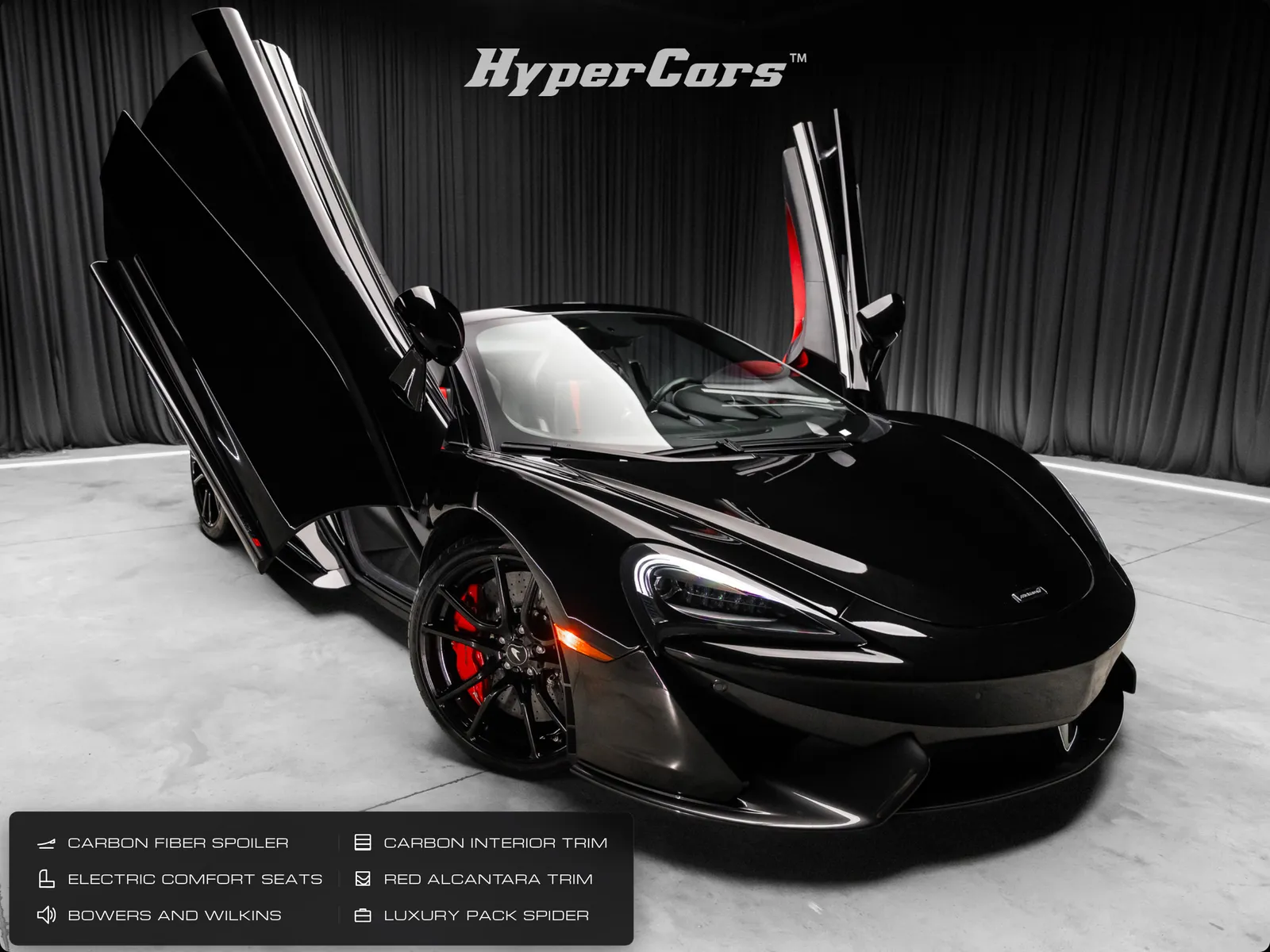 Black 2019 McLaren 570S for sale in New Albany, IN