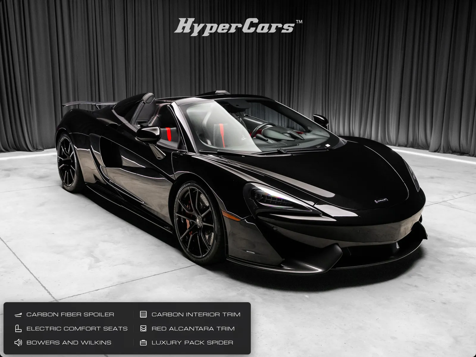Black 2019 McLaren 570S for sale in New Albany, IN