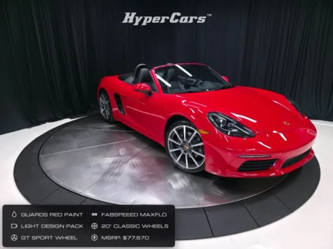 Red 2021 Porsche 718 Boxster T for sale in New Albany, IN