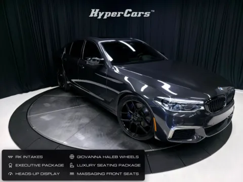 Gray 2020 BMW 5 Series M550i xDrive for sale in New Albany, IN
