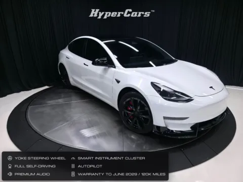 White 2021 Tesla Model 3 Long Range for sale in New Albany, IN
